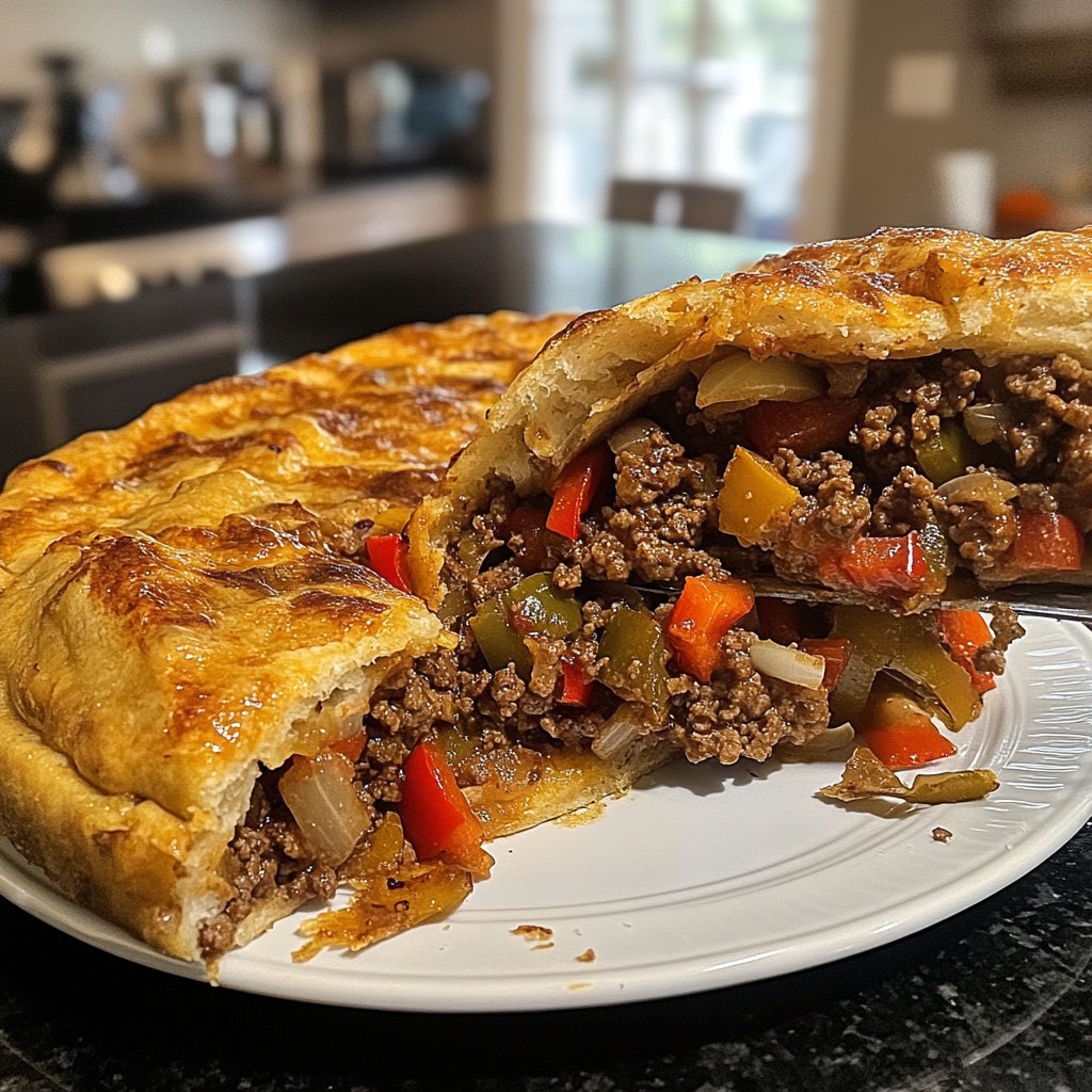 Hackfleisch Pfanne für Familie