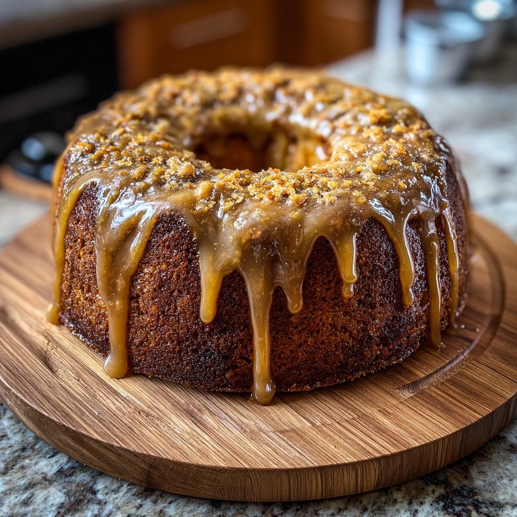 Karottenkuchen Mit Zimt Glasur