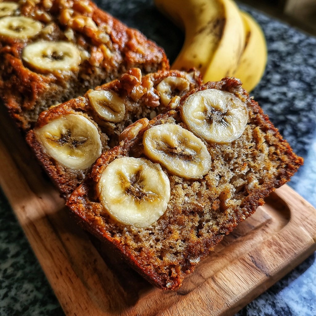 Bananenbrot mit Dinkelmehl
