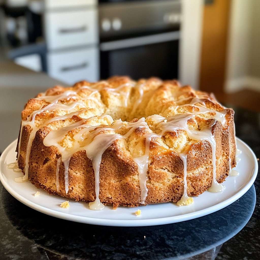 Zitronenkuchen für die Kaffeetafel