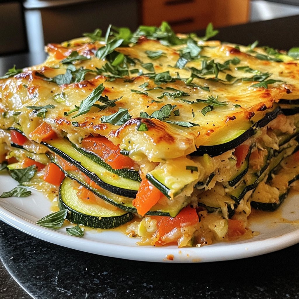 Gemüseauflauf mit Kräutern