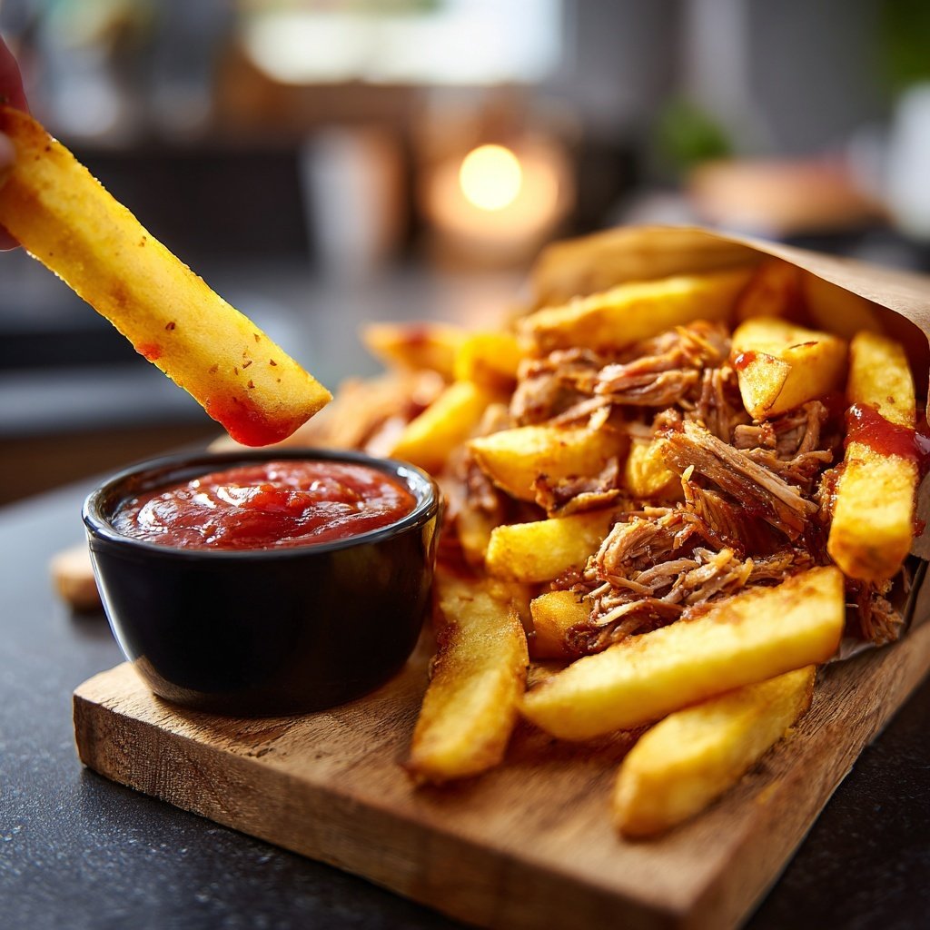 Dönerbox mit Pommes