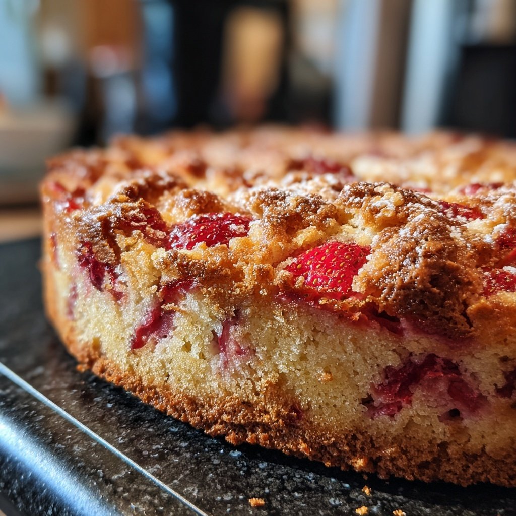 Erdbeer Rührkuchen Locker Und Saftig