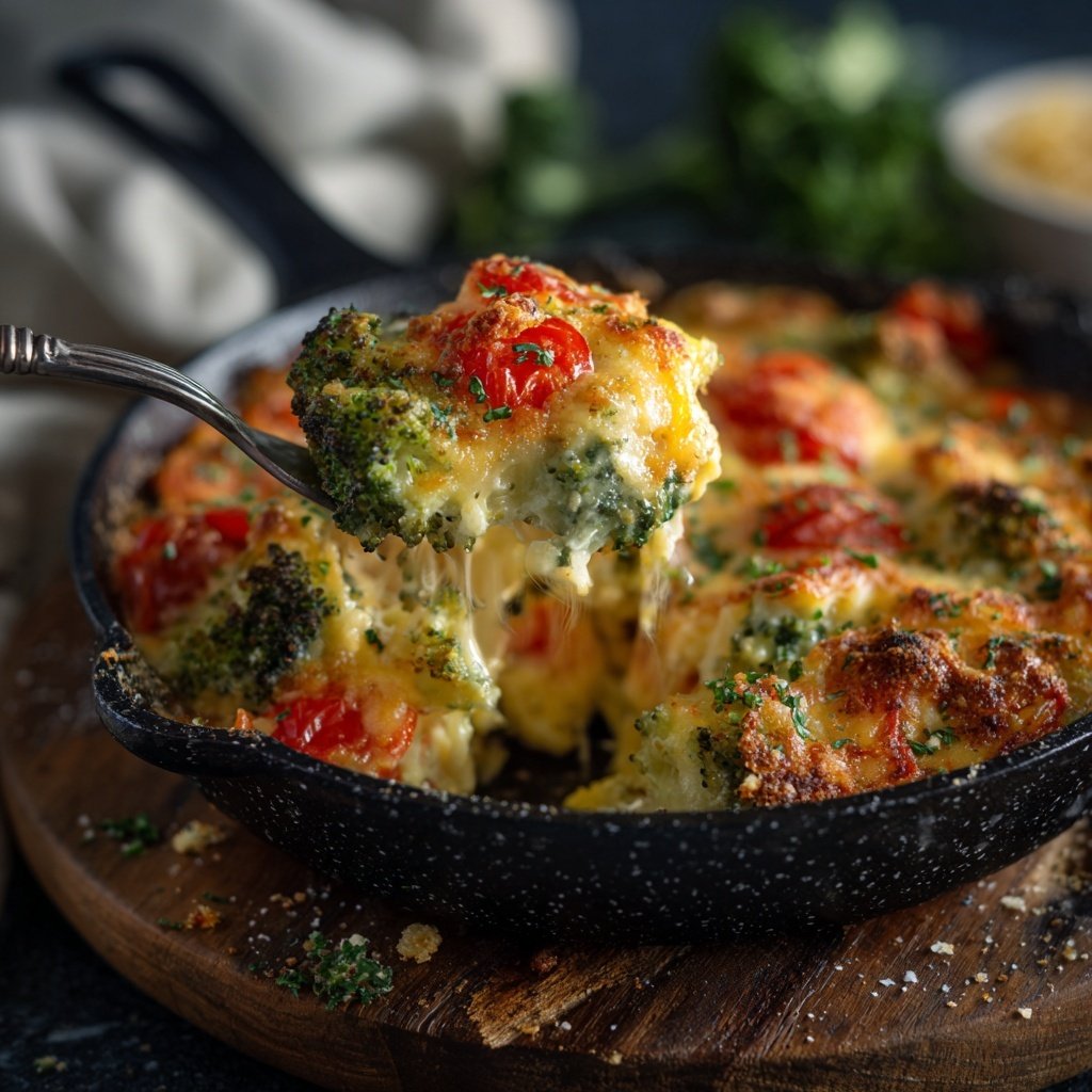 Brokkoli Auflauf Mit Tomaten