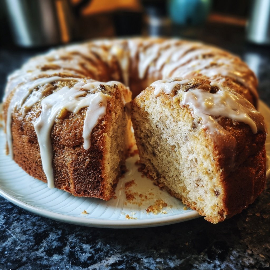 Bananenkuchen mit Vanille