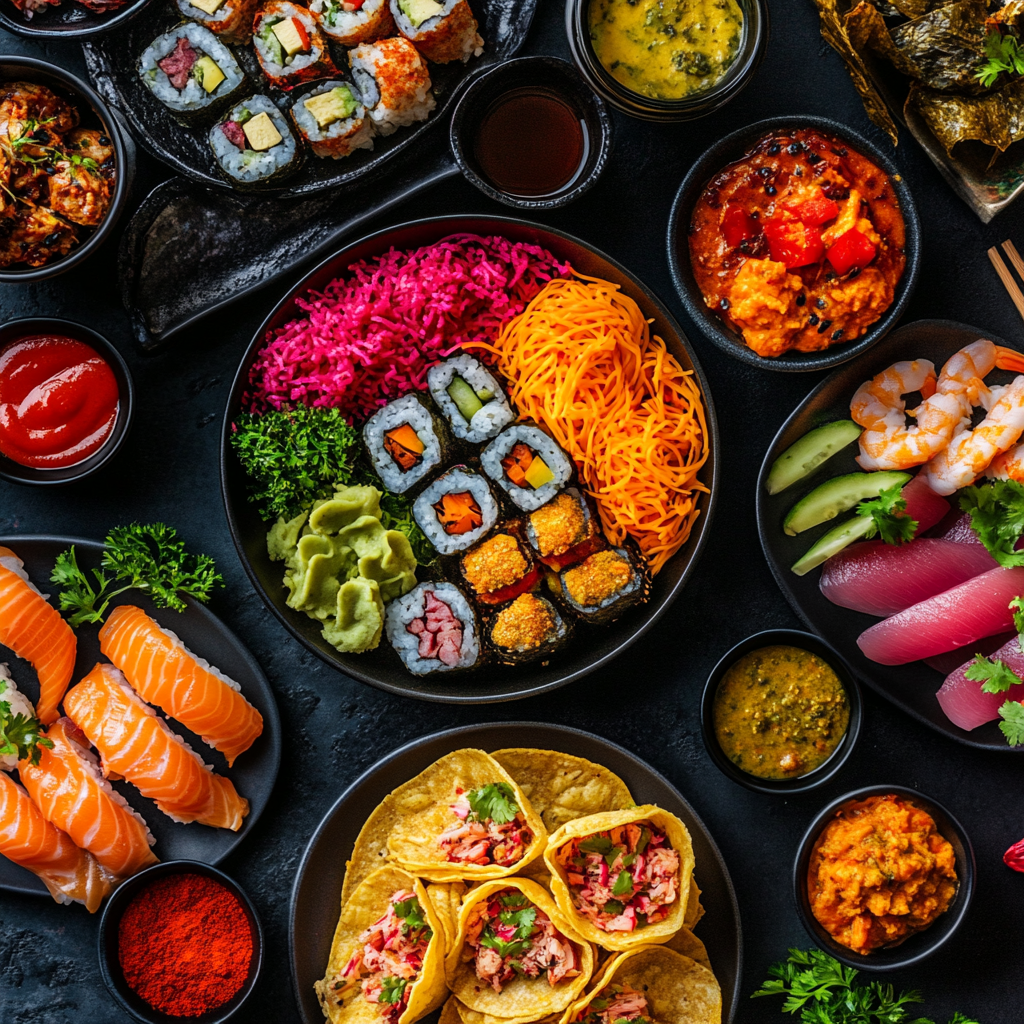 Globale Küche für Zuhause