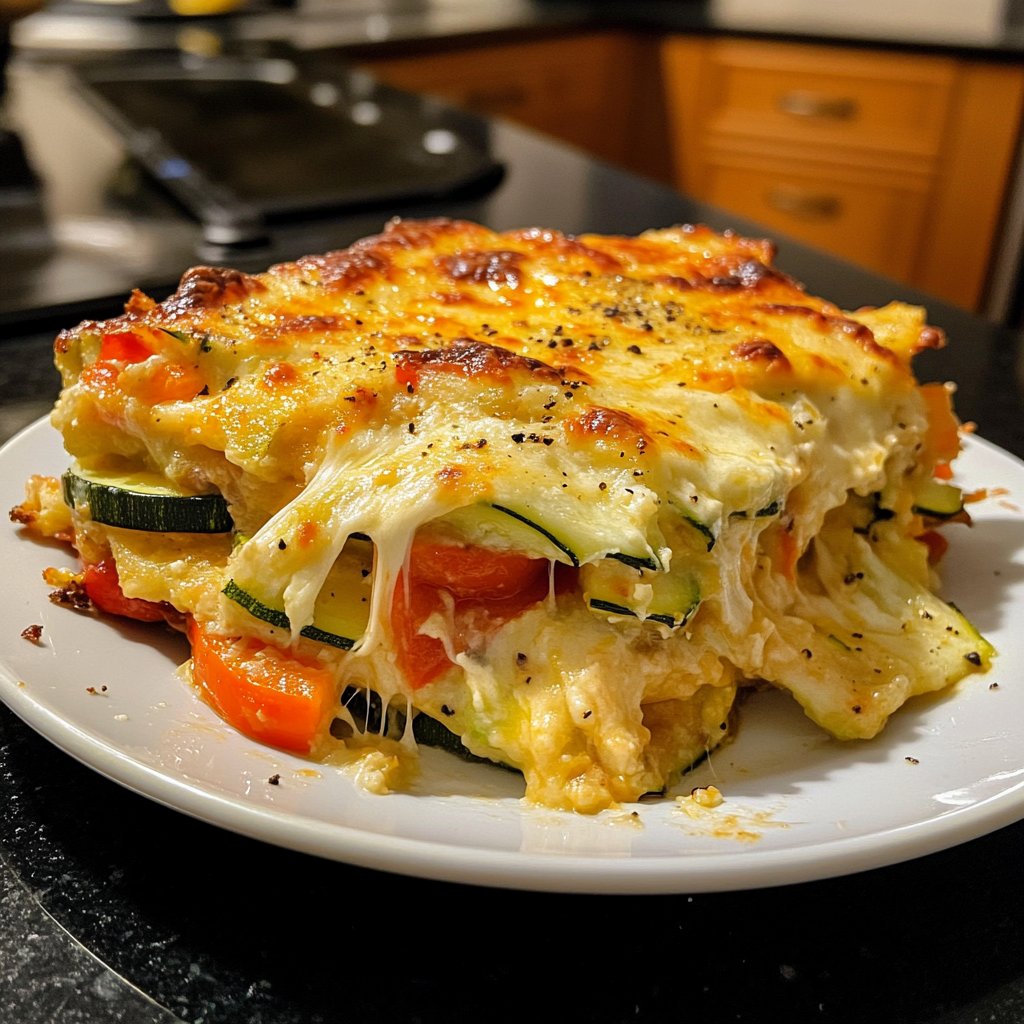 Gemüseauflauf mit Käse