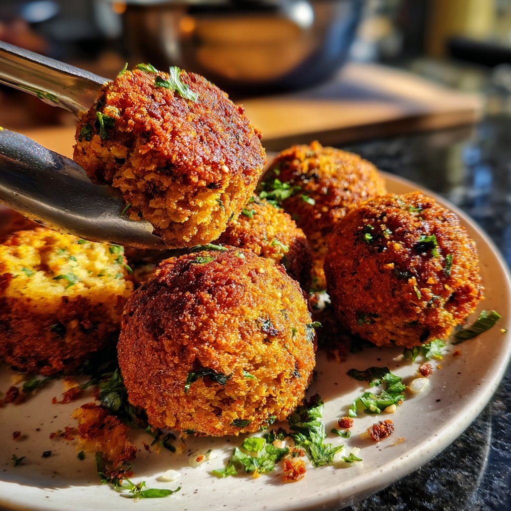 Falafel im Ofen