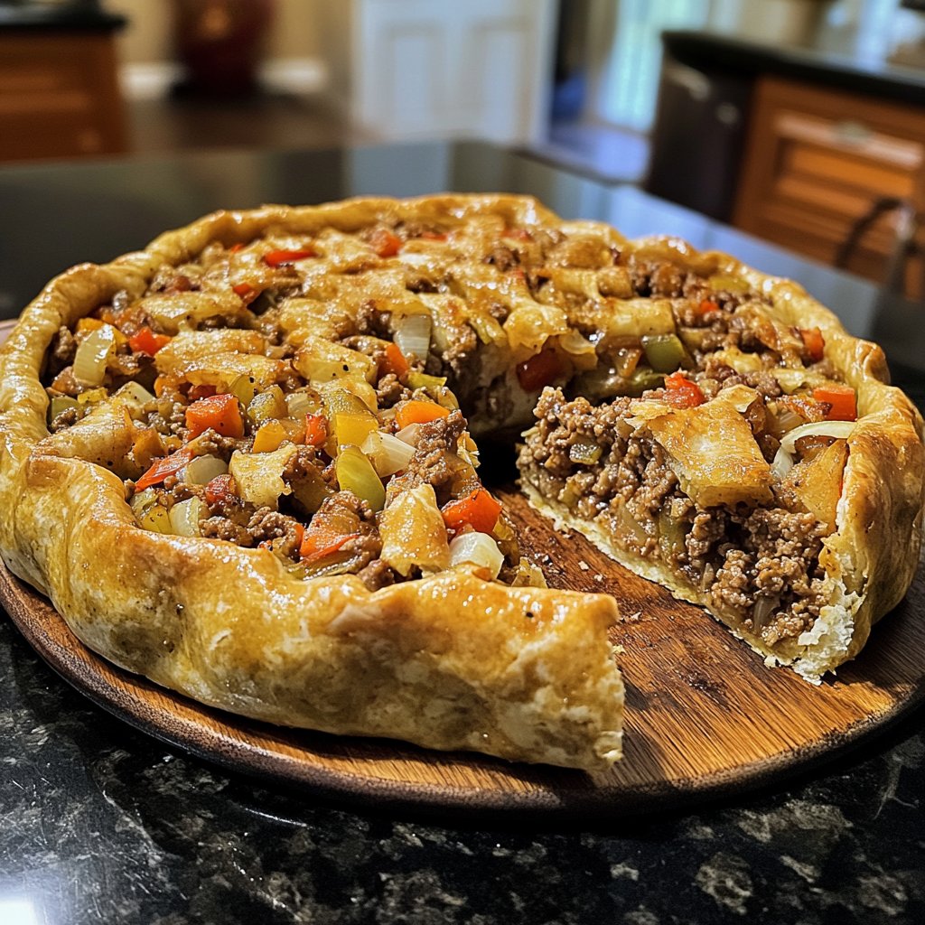 Hackfleisch Pfanne rustikal einfach